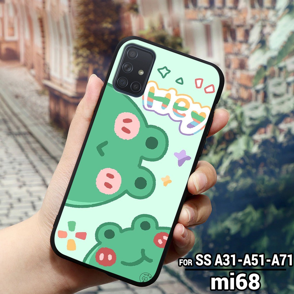 Ốp lưng SAMSUNG GALAXY A31 - A51 - A71 - M51 - A12 in hình chú khủng long nhỏ siêu xinh