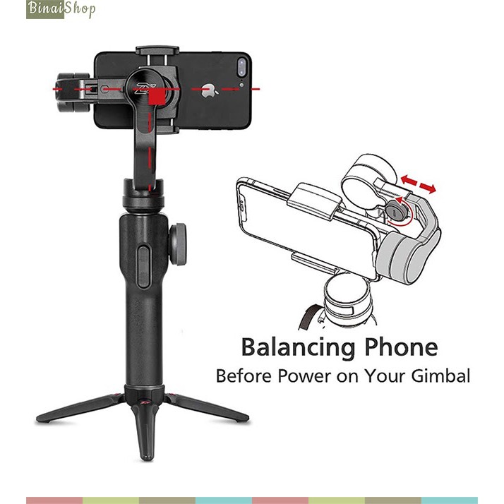 (Có video unbox) Gimbal chống rung cho điện thoại Zhiyun Smooth 4