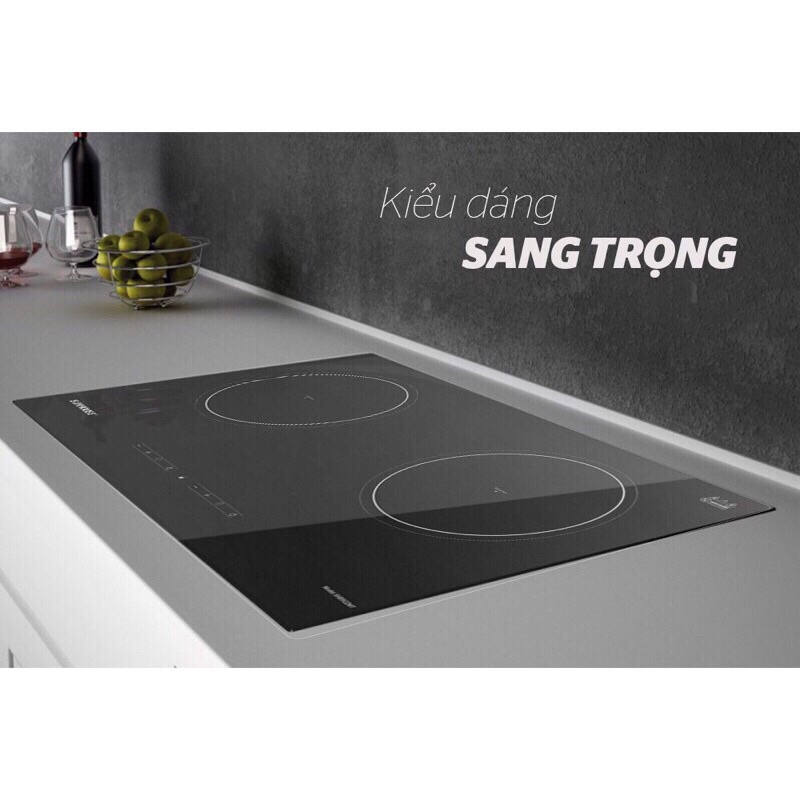 Bếp điện từ đôi Sunhouse SHB9122MT