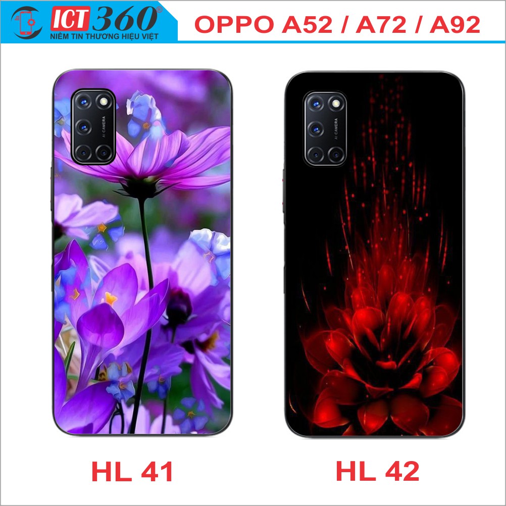 Ốp Lưng Kính Nano OPPO A52 A72 A92  - in theo Yêu Cầu