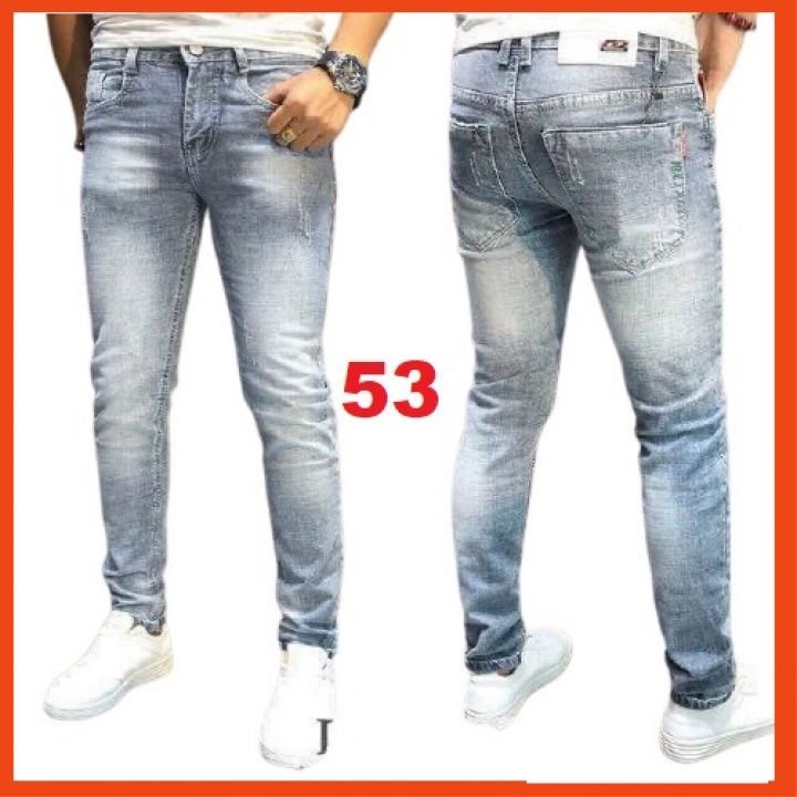 Quần Jean Nam Chất Co Giãn, Không Bai Màu, Dáng Ôm Body, Hit Hót  Thời Trang Phong Cách Tp_shop_87 ms8797