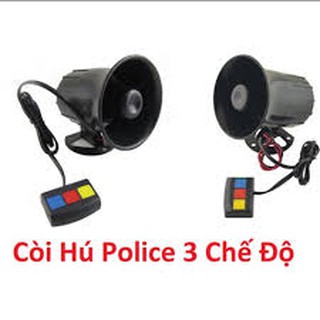 Còi Hú Cảnh Sát 3 Chế Độ