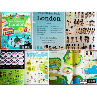 [Big Sale!] Dính dán - Usborne sticker book - London