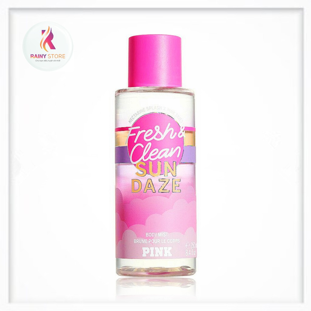 Xịt thơm toàn thân Victoria's Secret Fresh & Clean Sun Daze 250ml