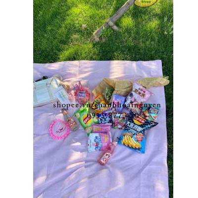 Thảm trải picnic xinh xắn ( vải trải thảm cỏ , chụp ảnh picnic )