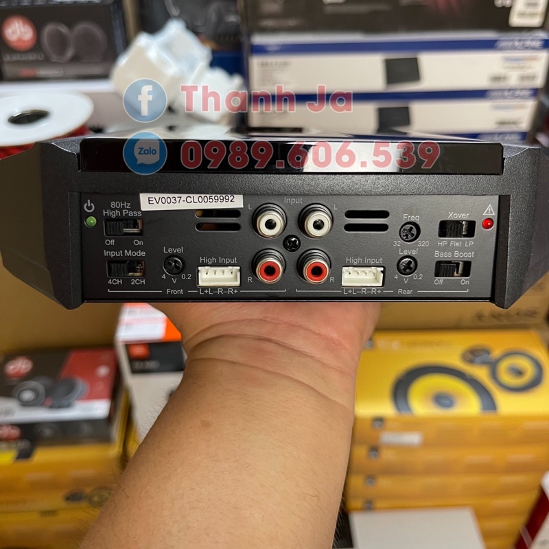 Amply Xe 12V 4 Kênh JBL GX A604