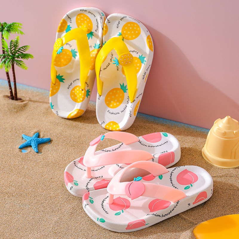 Dép Xỏ Ngón Chống Trượt Thoải Mái Thời Trang Mùa Hè Cho Bé Gái