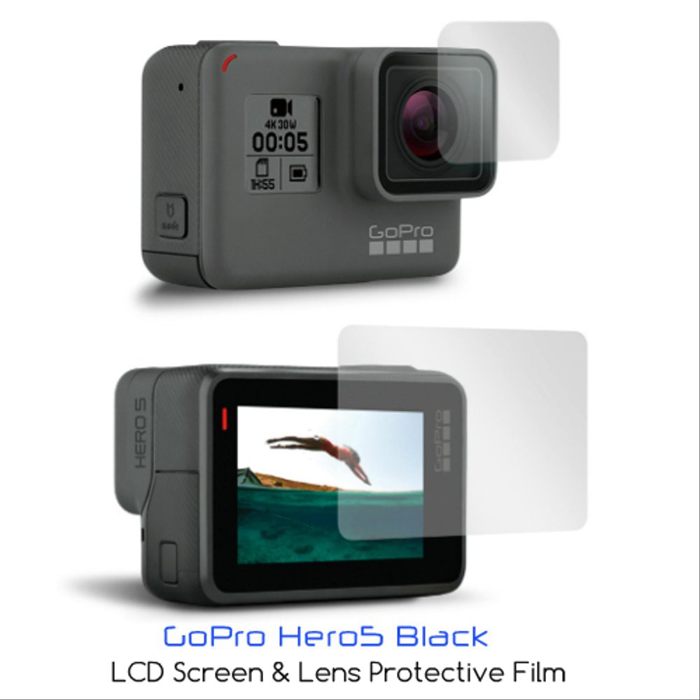 Miếng Dán Bảo Vệ Màn Hình Lcd Và Ống Kính Chống Trầy Cho Gopro Hero 6 Hero 7