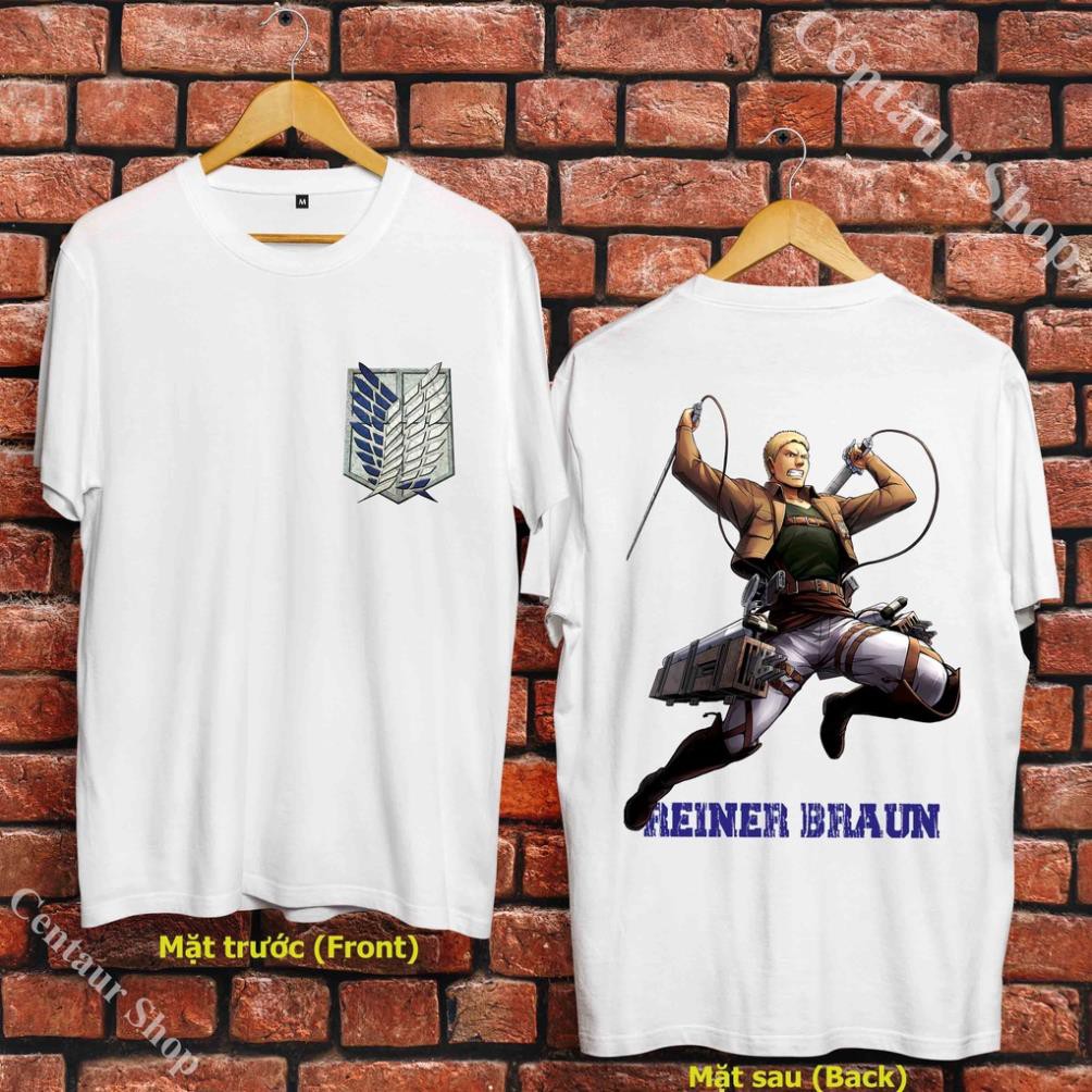 [ƯU ĐÃI] 🎁 Áo Reiner Braun - Áo Attack on Titan - Reiner Braun T-Shirt siêu đẹp - RB-008