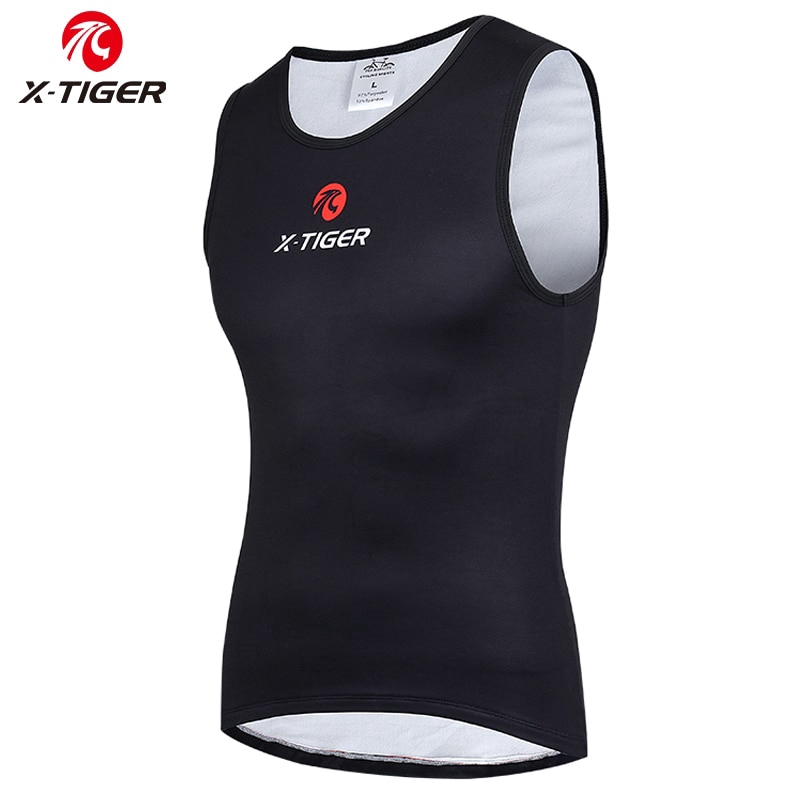 Áo Jersey Đạp Xe Thể Thao X-TIGER Không Tay Giữ Ấm Thời Trang Cho Nam