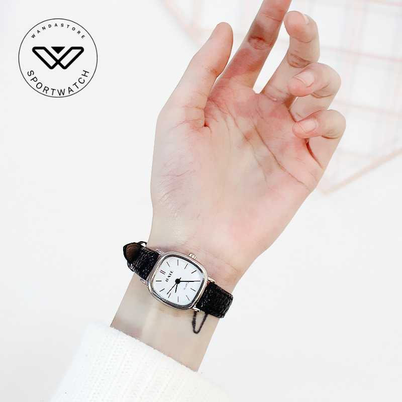 Đồng hồ thời trang nữ Rate mặt vuông R77
