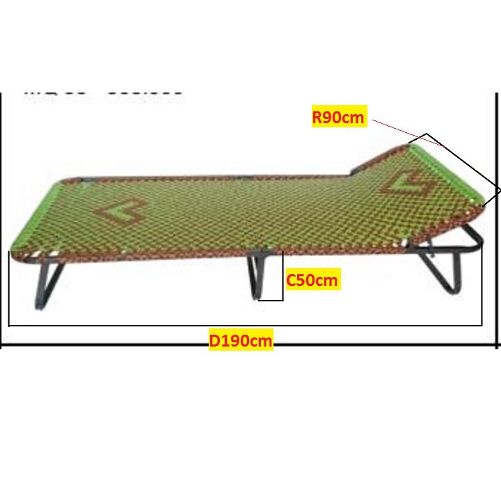Giường Xếp Vải Bố Siêu Bền - MQ33-