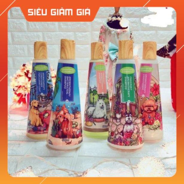 [GIẢM GIÁ] Sữa tắm nước hoa cho chó nắp gỗ Spirit chai 500ml - petshop số 01