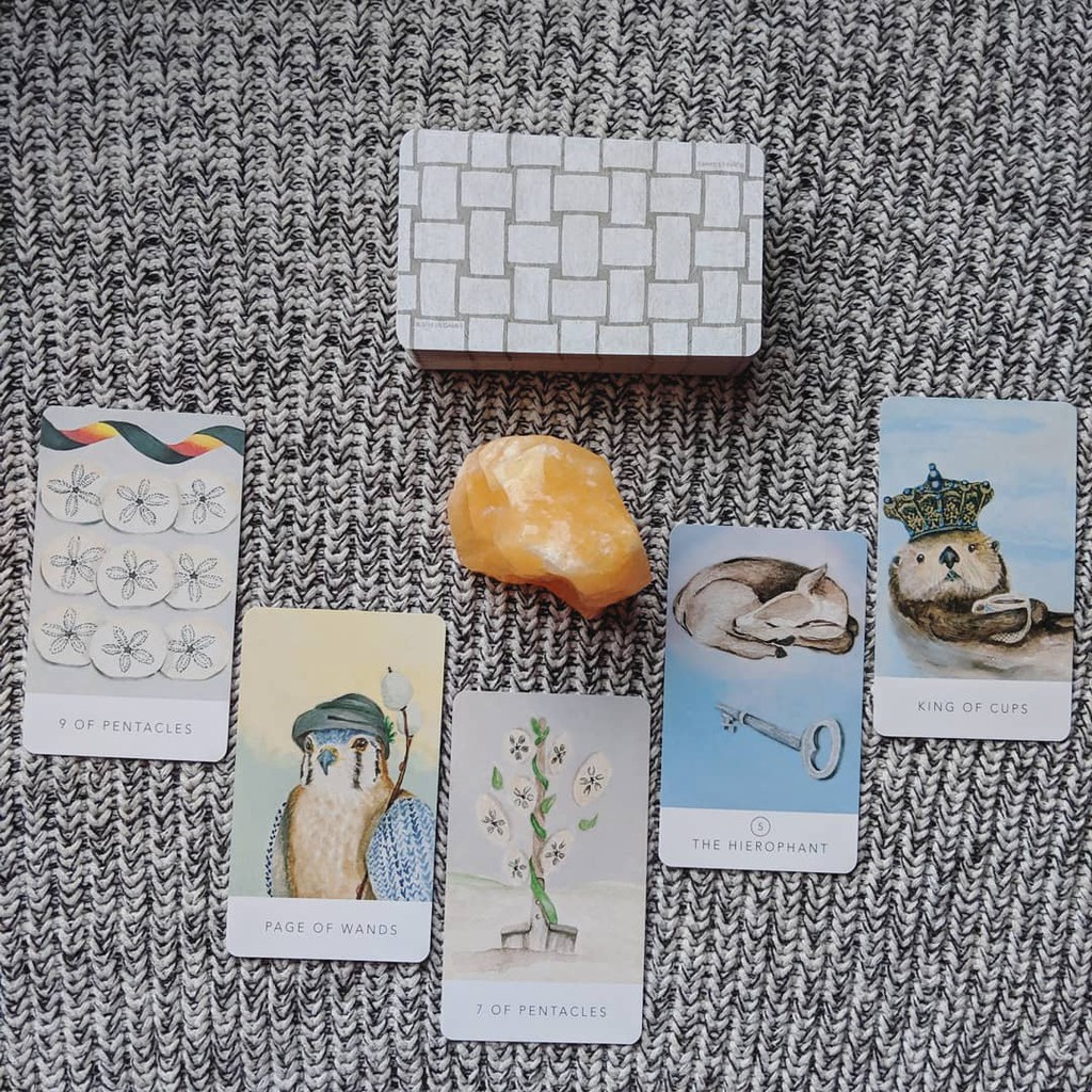 Bộ Bài White Sage Tarot (Mystic House Tarot Shop)