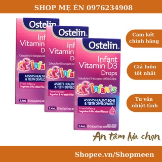 Vitamin D3 Drops Ostelin, Úc 2.4ml - Bổ sung Vitamin giúp phát triển xương thumbnail