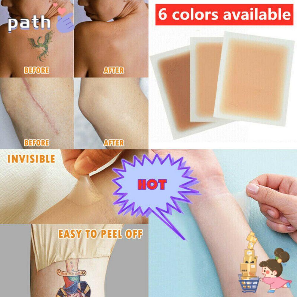 ♪Con đường♪ Miếng Dán Che Khuyết Điểm Hình Xăm/Vết Sẹo/Vết Thâm/Hỗ trợ giảm mụn Không Thấm Nước Thân Thiện Với Da