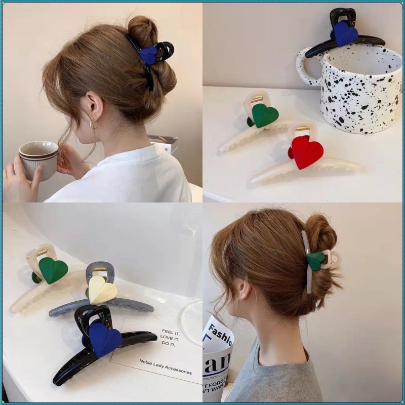 Kẹp Tóc Hình Cá Mập Màu Nhám Cỡ Lớn Thời Trang Mùa Hè Cho Nữ