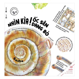 Sách Truyện Ehon Nhìn Kìa! Ốc Sên Đang Bò