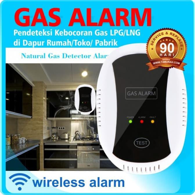 Thiết Bị Phát Hiện Khí Gas Không Dây 433mhz