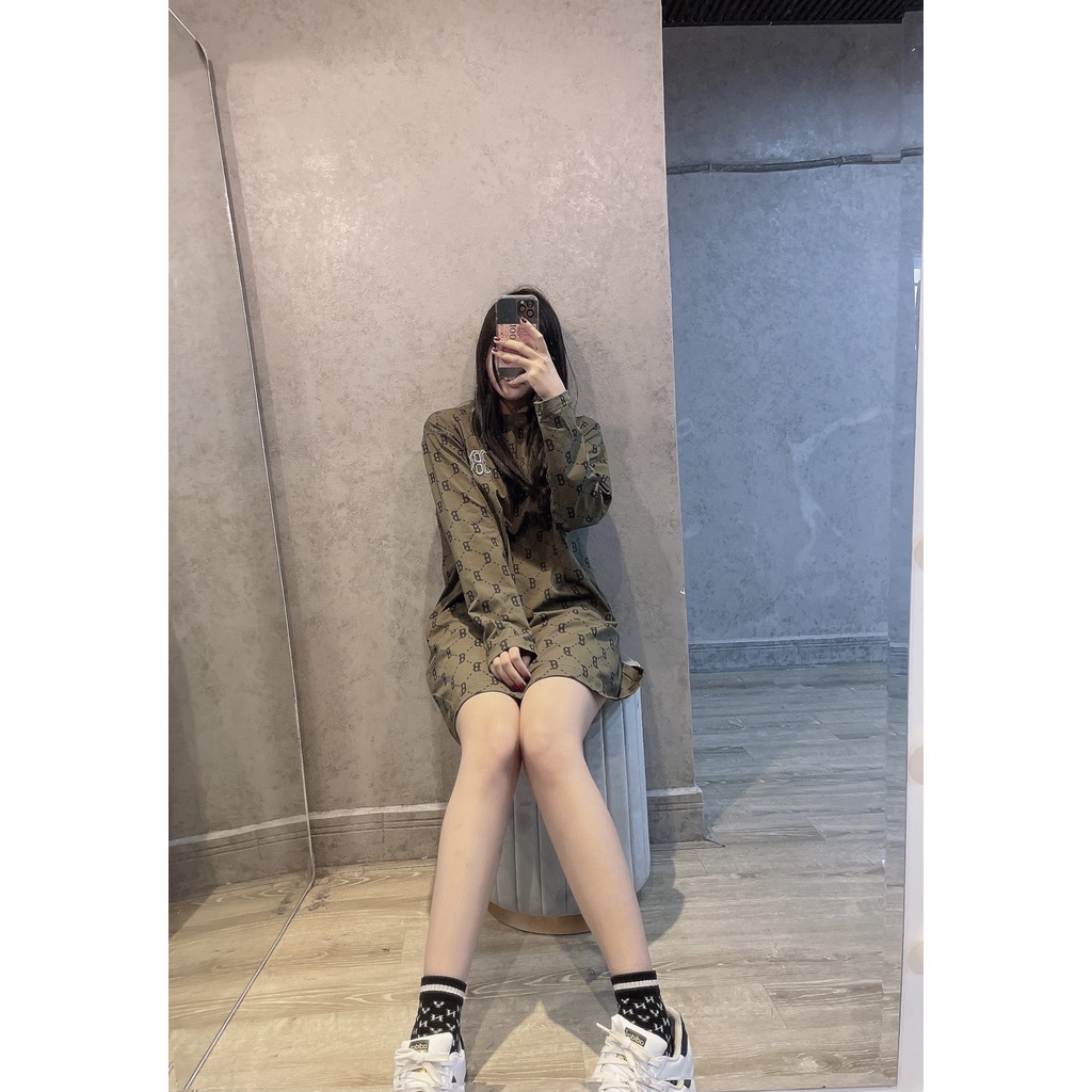 Đầm NY Monogram - Váy NY 🌸 Hàng Xuất Xịn 🌸