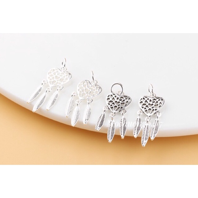FREE SHIP  Charm dreamcatcher bạc cực xinh - Hàng siêu đẹp bạc loại 1 PH318