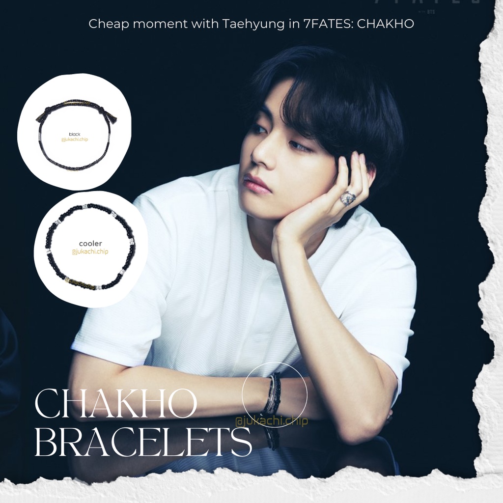 Vòng tay handmade cheap moment with Taehyung  in 7FATES: CHAKHO with BTS | CHAKHO BRACELETS