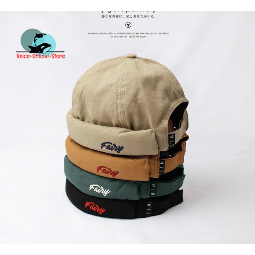 Mũ Tròn Vnicestore Phong Cách Hàn Quốc Trẻ Trung Dành Cho Cả Nam Và Nữ