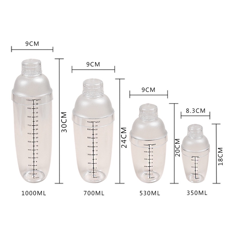 Bình lắc pha chế shaker cocktail trà sữa