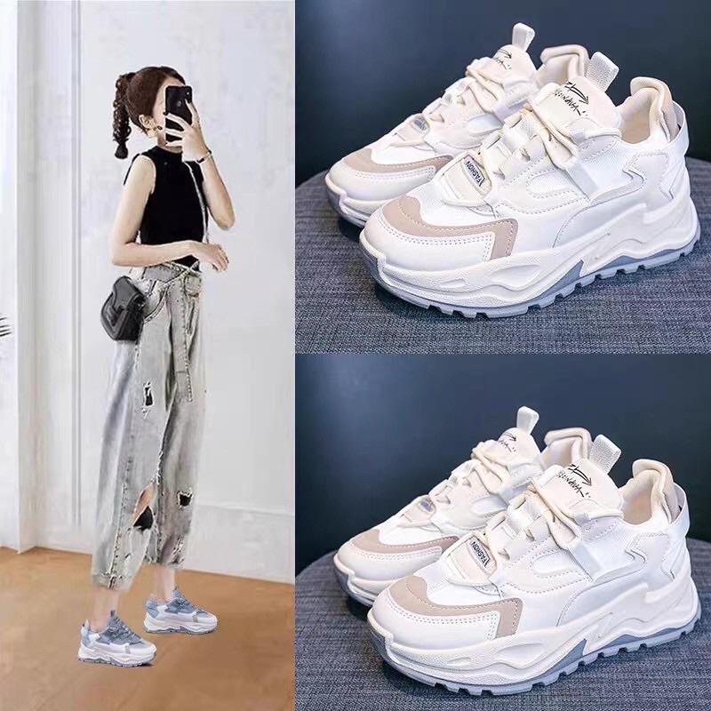 Giày Thể Thao Nữ😍FREESHIP 😍Giày Sneaker Nữ Độn Đế YsGZin 2 Mà…