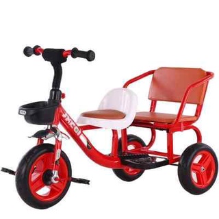 Xe đạp 3 bánh xích lô 2 ghế cho bé