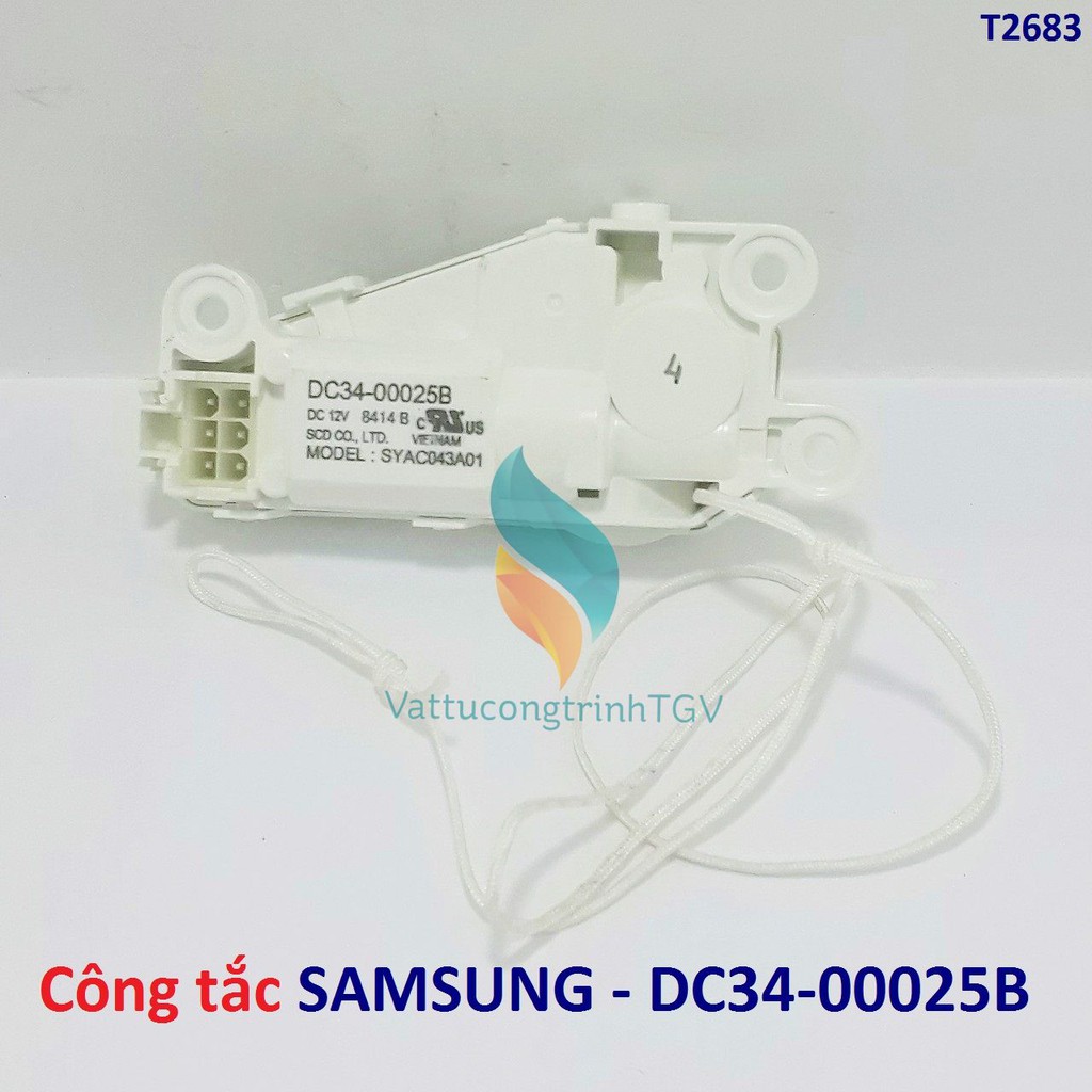 [Mã ELHA22 giảm 5% đơn 300K] Công tắc máy giặt SAMSUNG DC34-00025B