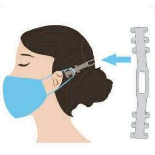 10 móc dây đeo tai, giúp giảm đau tai khi đeo khẩu trang