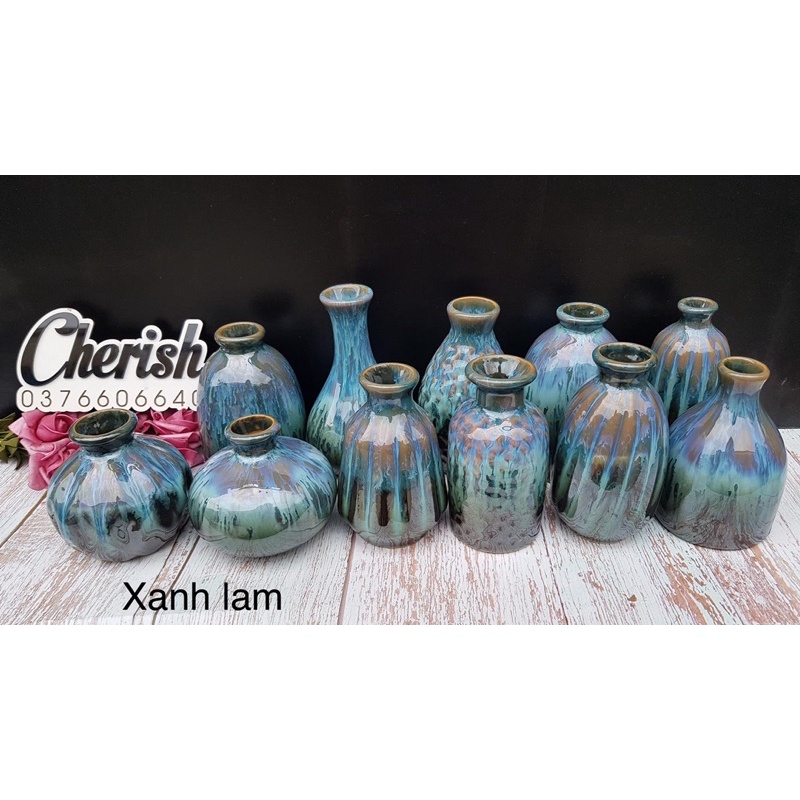 Lọ hoa mini Bát Tràng, decor trang trí 13 dáng