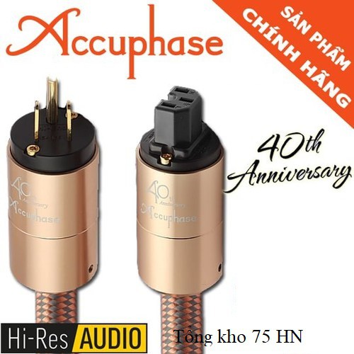 DÂY NGUỒN AUDIO ACCUPHASE 40TH ANNIVERSARY CAO CẤP