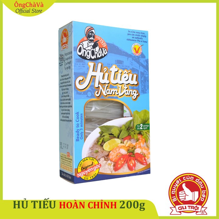 Hủ Tiếu Nam Vang hoàn chỉnh Ông Chà Và (Cooking Set for 2 servings)