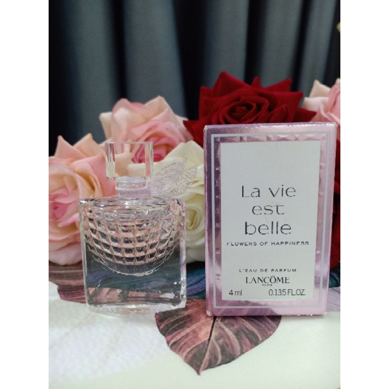 Nước hoa nữ mini Lancôme La Vie Est Belle Flowers Of Happiness (EDP) 4ml