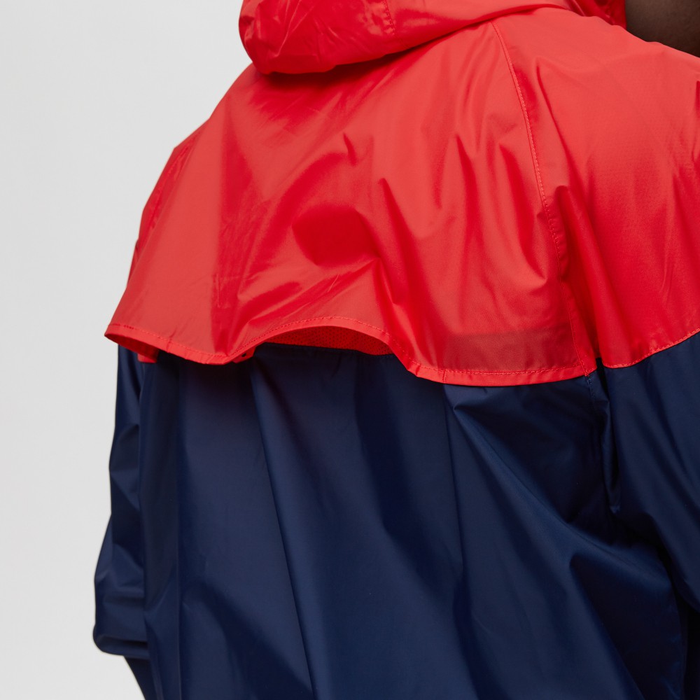 ÁO KHOÁC NIKE WINDRUNNER HOODED - XANH NAVY / ĐỎ