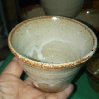 Ly gốm sứ trồng sen đá