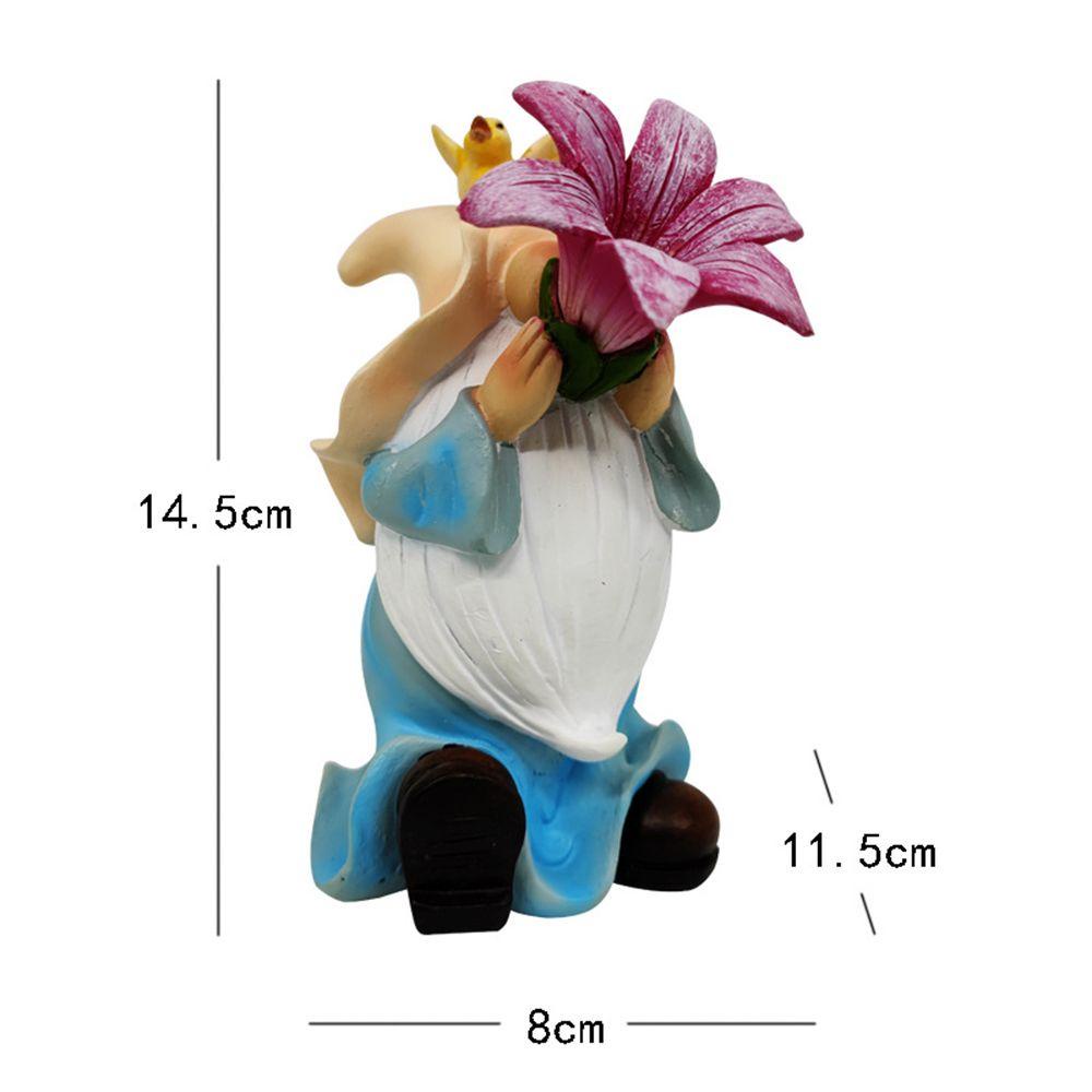 Đèn Năng Lượng Mặt Trời Hình Tượng Gnome Trang Trí Sân Vườn