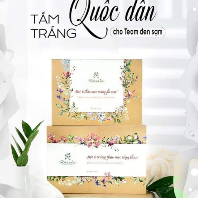 bột ủ trắng rossie