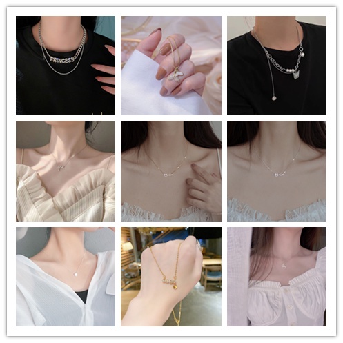 Vòng Cổ Choker Mặt Hình Mèo Và Trái Tim Phong Cách Hàn Quốc Thanh Lịch