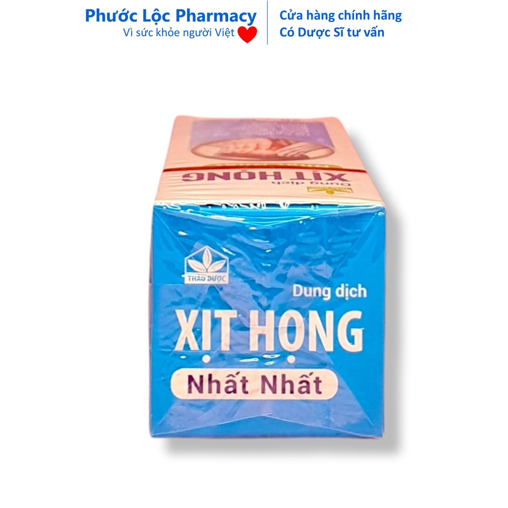 Xịt Họng Nhất Nhất / Chai xịt họng kháng khuẩn giảm ho giảm đau họng Nhất Nhất