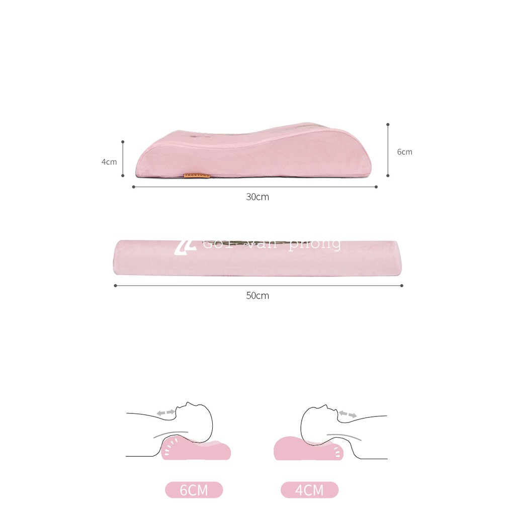 Gối Ngủ Cao Su Non Loại Mỏng Cho Trẻ Em Và Người Dùng Gối Thấp ZURI PILLOW GTE-01