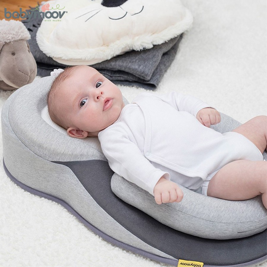 Đệm ngủ đúng tư thế và gối chống trào ngược Babymoov Pháp