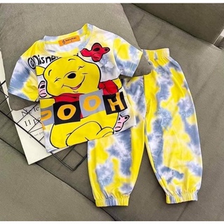 Bộ hoạt hình loang bé gái (18-30kg)