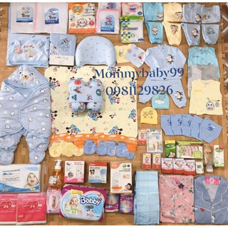 Combo trọn gói đồ sơ sinh- đặt theo yêu cầu