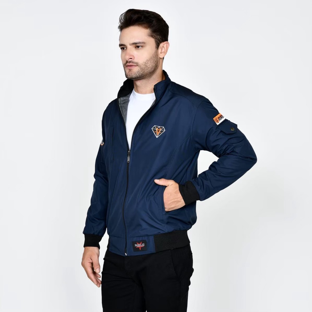 Áo Khoác BOMBER Chính Hãng Tasulan Đính Kim Cương Kích Thước M L XL XXL Cho Nam Và Nữ