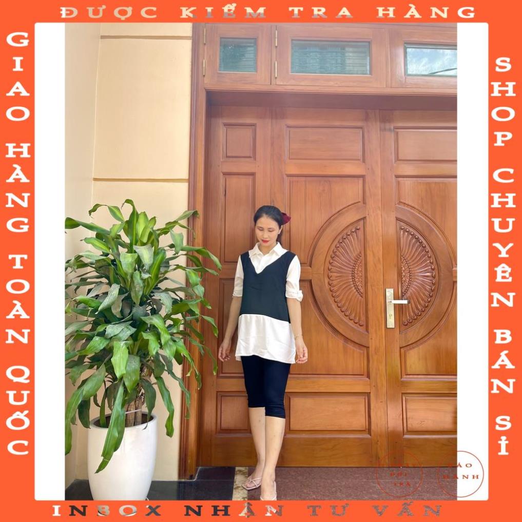 Quần Bầu Lửng Cạp Chéo An Toàn Tiện Lợi - Co Dãn Thoải Mái QB9005 duongchu