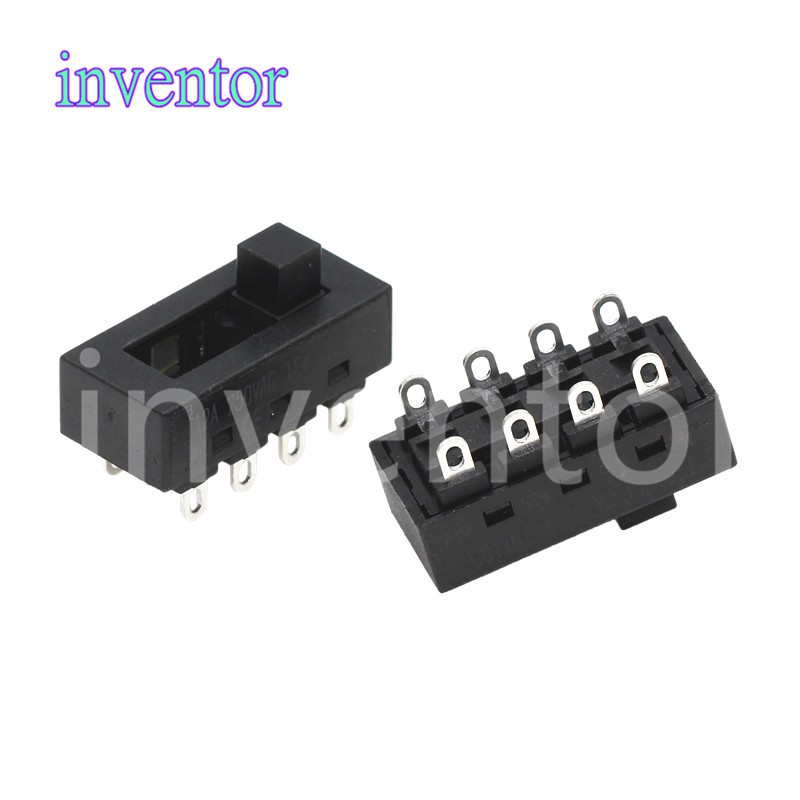 Linh kiện 12a 250v 8 pin chuyển đổi công tắc trượt dip lq-103h cho JJ-15 Philips Flyco FH6218/20/21/31