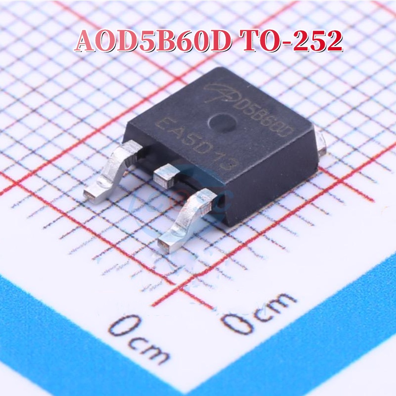 AOD5B60D 5 chiếc D5B60D TO-252 TO252 5A / 600V Bóng bán dẫn IGBT pxb9